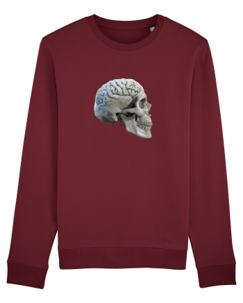 Craniu cu creier - skullbrain 01b Burgundy