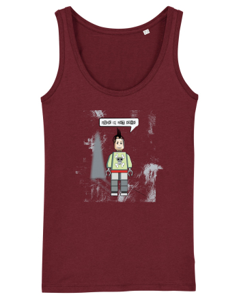 punk is not dead Burgundy