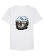 Wisp Tricou mânecă scurtă guler larg Bărbat Skater
