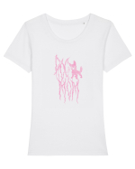 Dog mom / Cățelul lu' mama Tricou mânecă scurtă guler larg fitted Damă Expresser