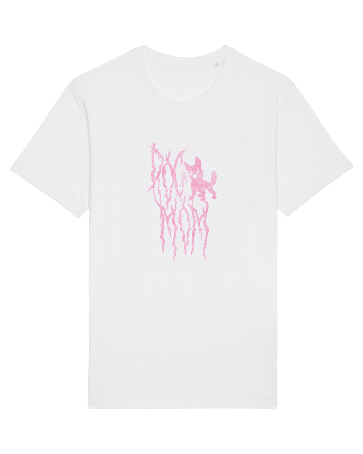 Tricou mânecă scurtă Unisex Rocker White