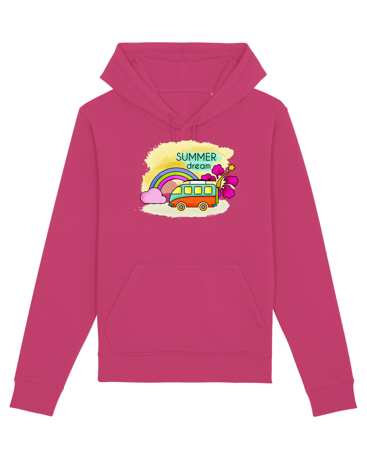 Hanorac Unisex Drummer Raspberry