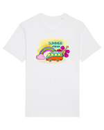 Vis de vară Tricou mânecă scurtă Unisex Rocker