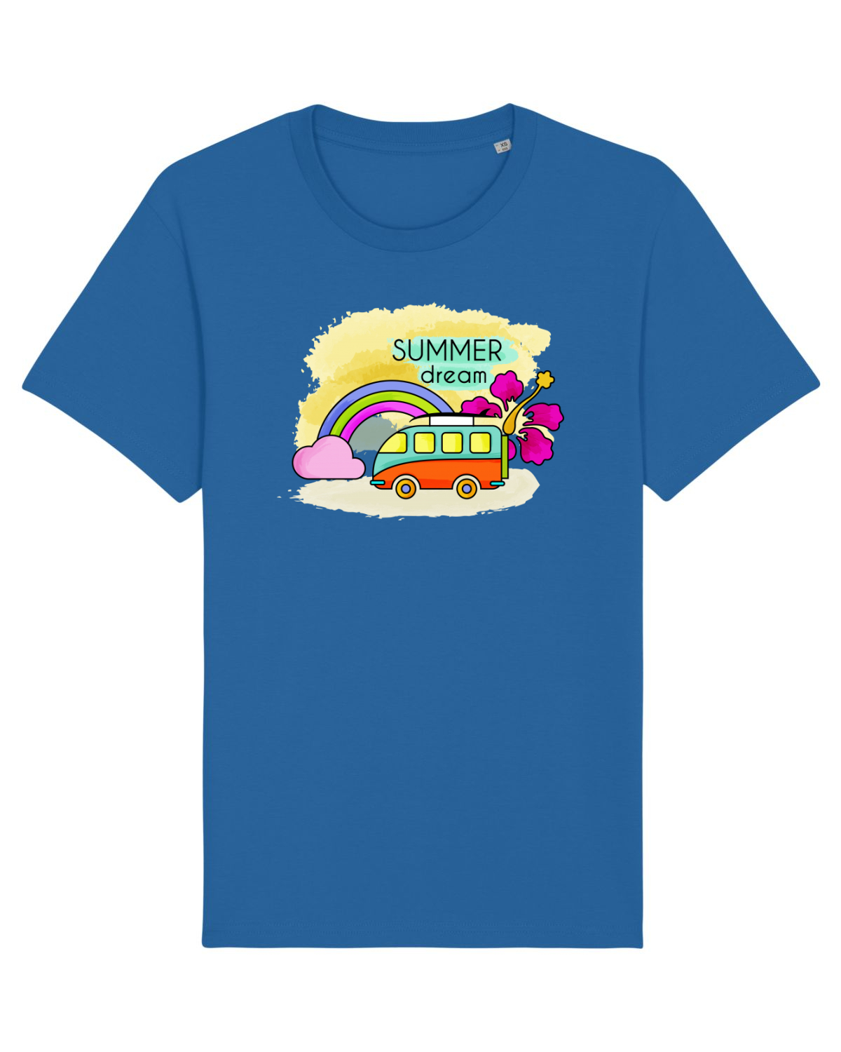Tricou mânecă scurtă Unisex Rocker Royal Blue