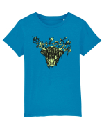 zimbru verde Tricou mânecă scurtă  Copii Mini Creator