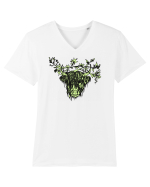 zimbru verde Tricou mânecă scurtă guler V Bărbat Presenter