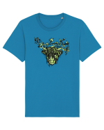 zimbru verde Tricou mânecă scurtă Unisex Rocker