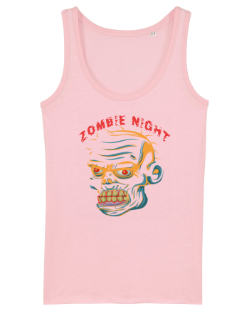 Halloween Zombie Night Cotton Pink