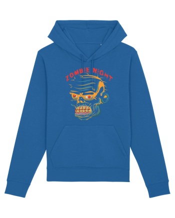 Halloween Zombie Night Royal Blue