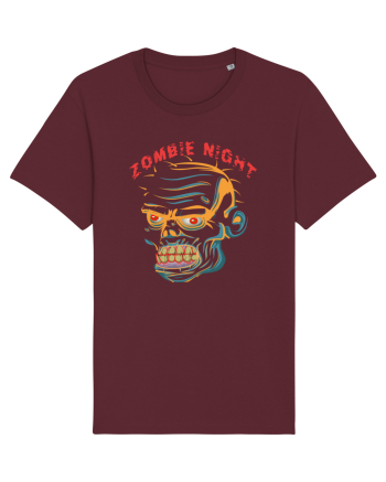 Halloween Zombie Night Burgundy