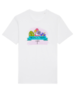 Petrecere estivală Tricou mânecă scurtă Unisex Rocker
