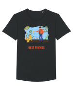 My dog is my best friend 1 Tricou mânecă scurtă guler larg Bărbat Skater