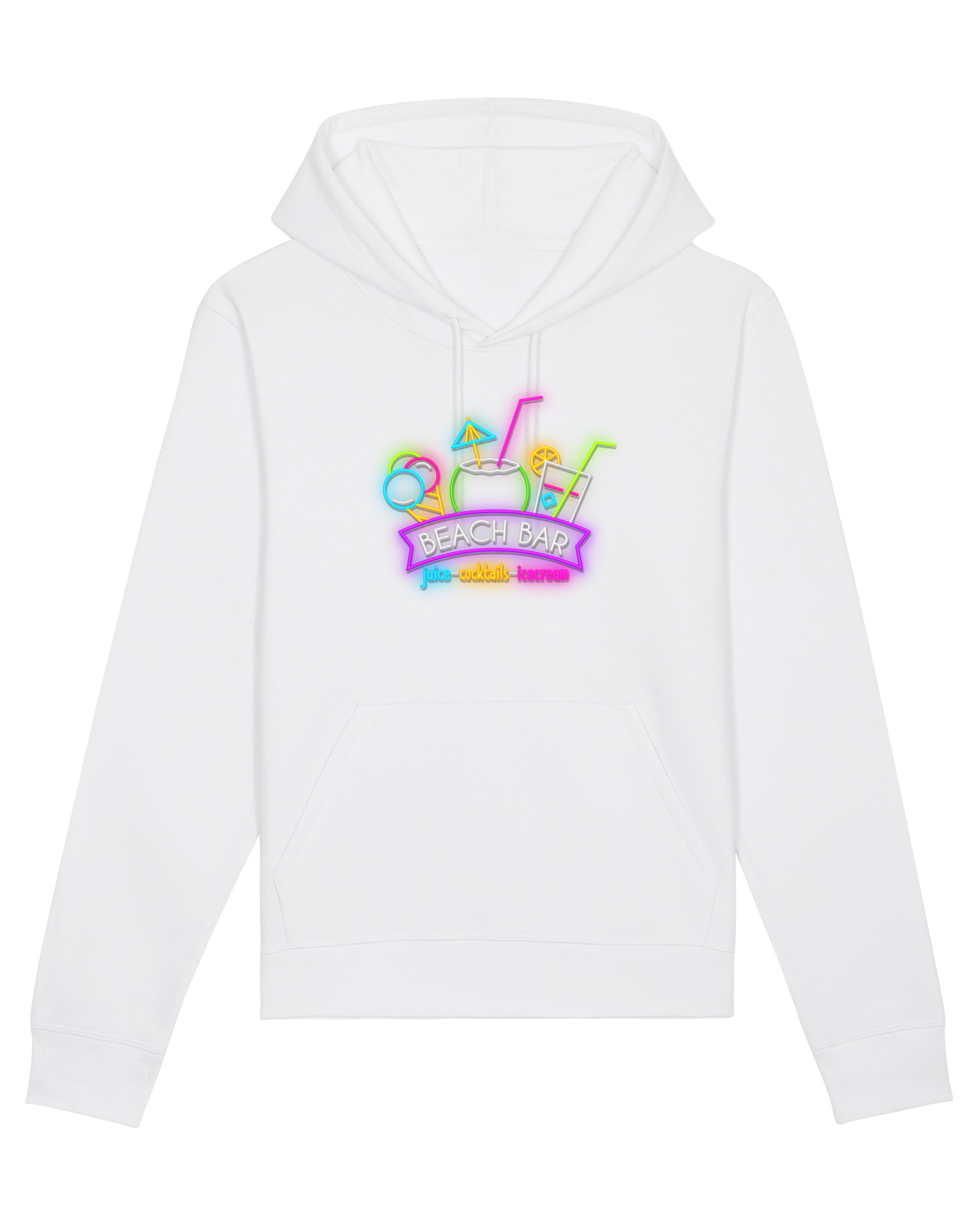 Hanorac Unisex Drummer White