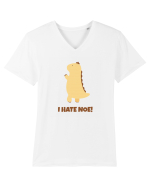 I hate Noe! Tricou mânecă scurtă guler V Bărbat Presenter