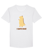 I hate Noe! Tricou mânecă scurtă guler larg Bărbat Skater