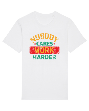 Retro Nobody Cares Work Harder White