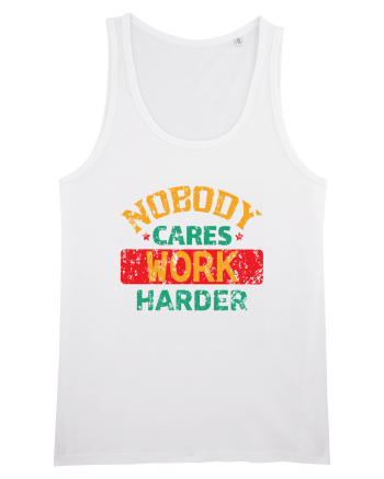 Retro Nobody Cares Work Harder White