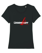 Legendary Life Tricou mânecă scurtă guler larg fitted Damă Expresser