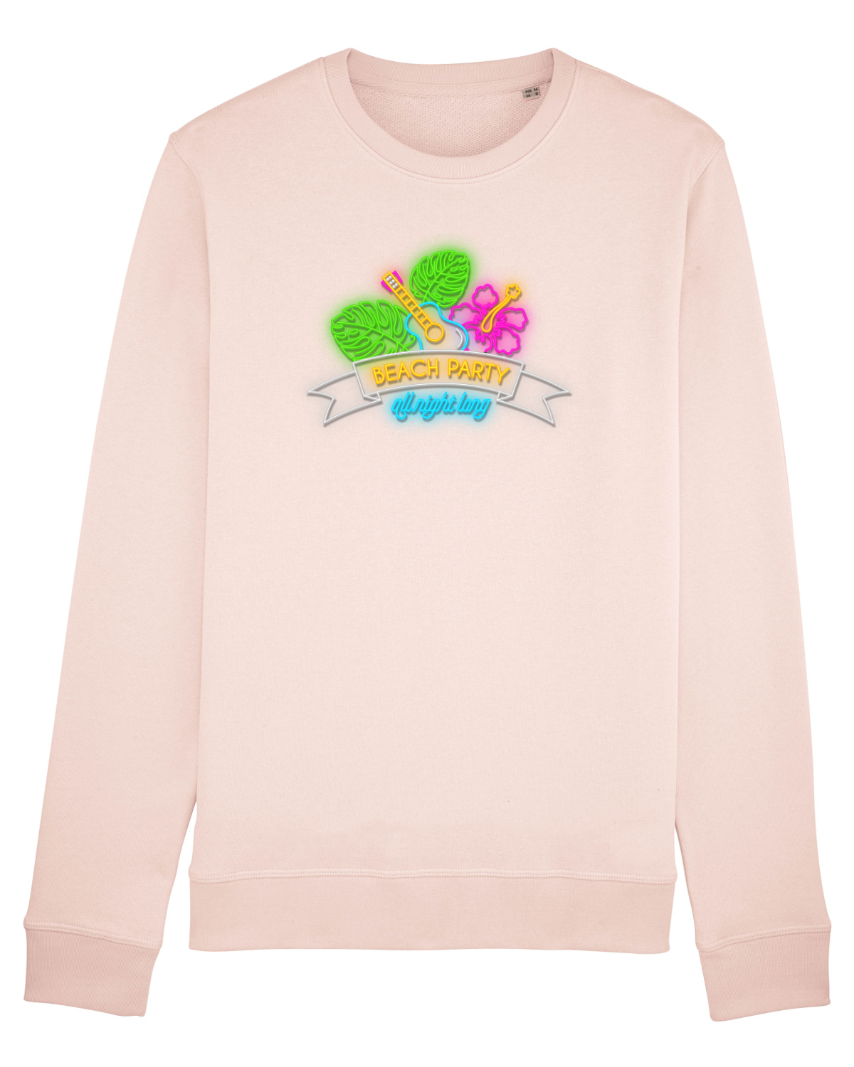 Bluză mânecă lungă Unisex Rise Candy Pink