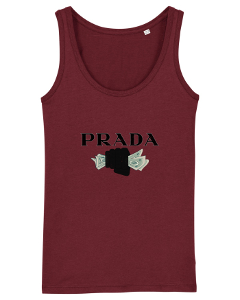 prada parody Burgundy