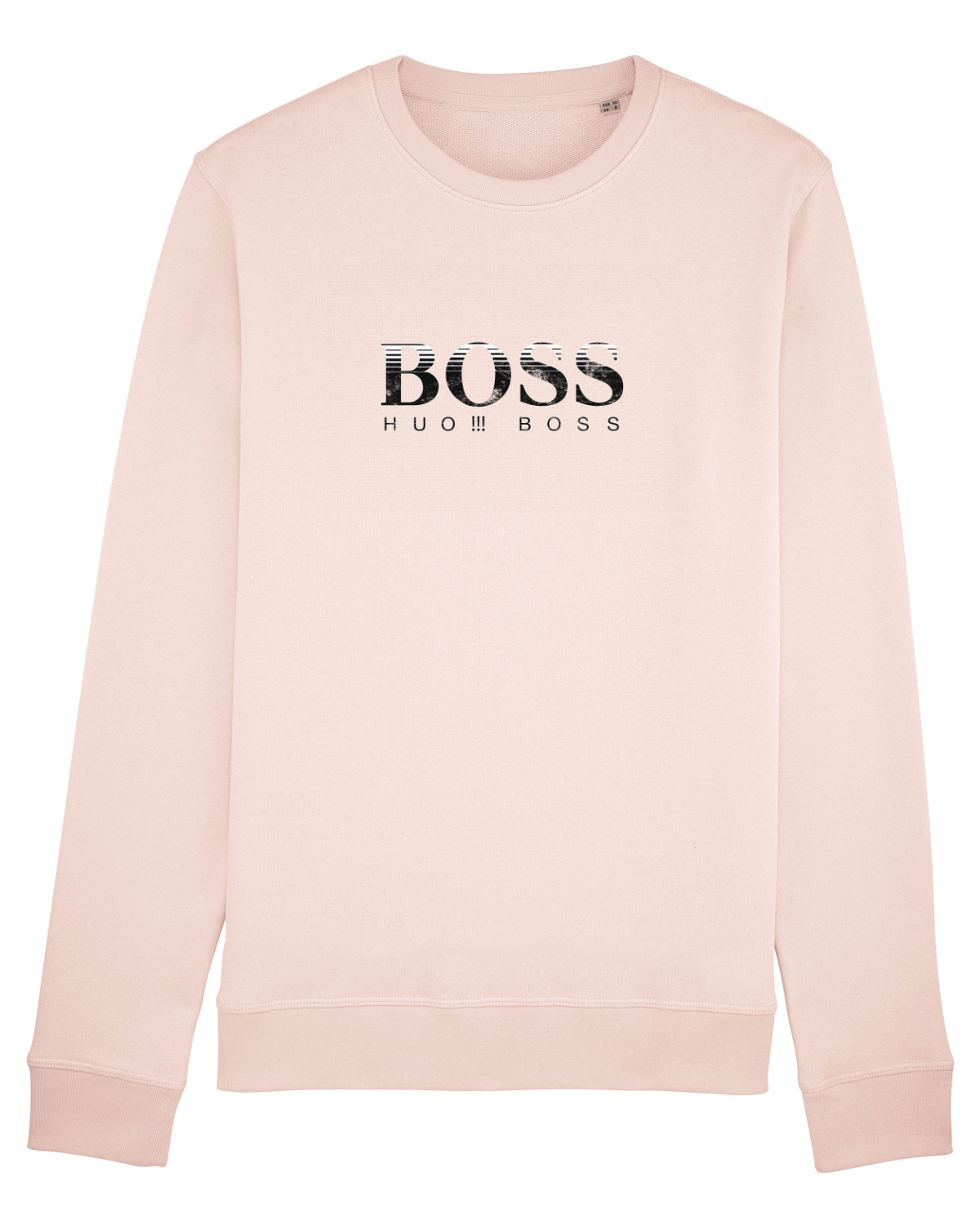 Bluză mânecă lungă Unisex Rise Candy Pink
