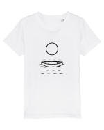 Circle Sun - black boat Tricou mânecă scurtă  Copii Mini Creator