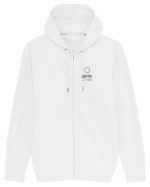 Circle Sun - black boat (chest) Hanorac cu fermoar Unisex Connector