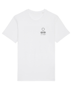 Circle Sun - black boat (chest) Tricou mânecă scurtă Unisex Rocker