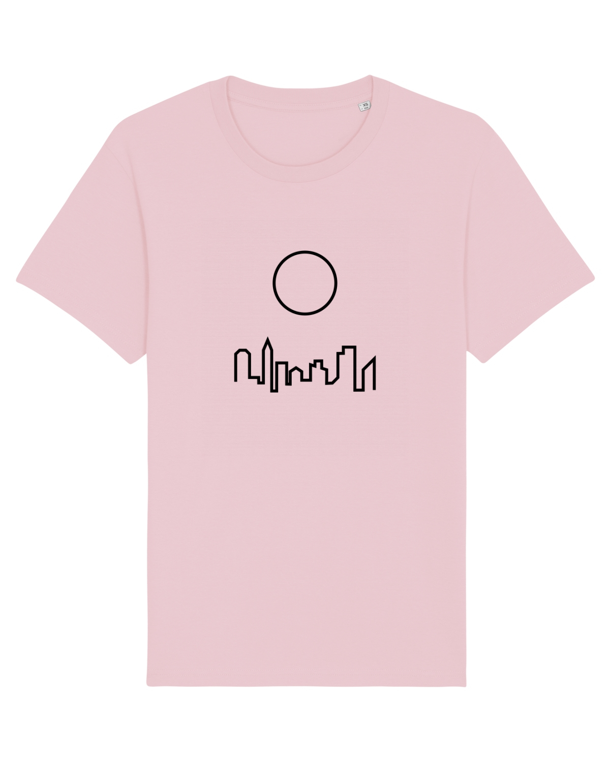 Tricou mânecă scurtă Unisex Rocker Cotton Pink