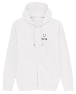 Circle Sun - black city (chest) Hanorac cu fermoar Unisex Connector