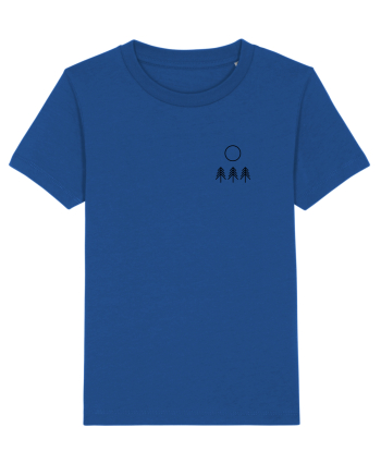 Circle Sun - black forest (chest) Majorelle Blue