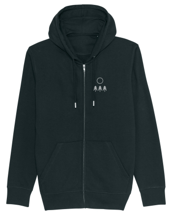 Circle Sun - white forest (chest) Black