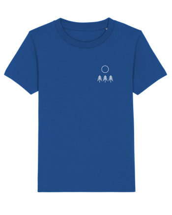 Circle Sun - white forest (chest) Majorelle Blue