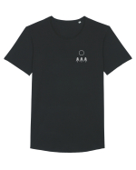 Circle Sun - white forest (chest) Tricou mânecă scurtă guler larg Bărbat Skater