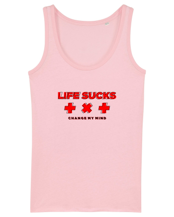 Life s*cks Cotton Pink