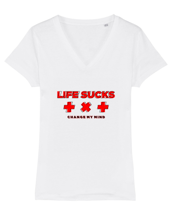 Life s*cks White