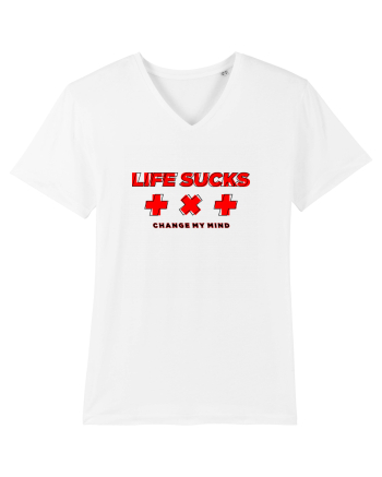 Life s*cks White