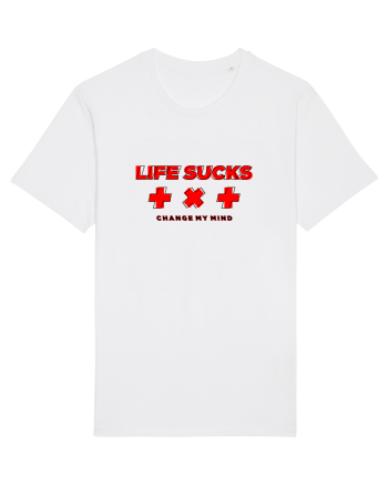 Life s*cks Tricou mânecă scurtă Unisex Rocker
