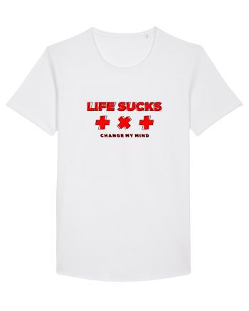 Life s*cks White