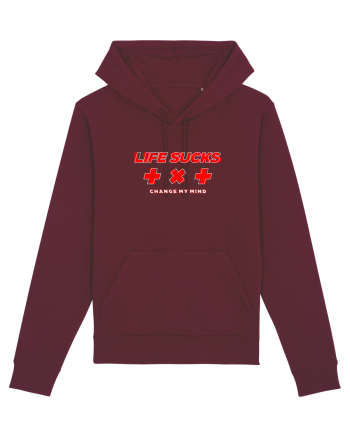 Life s*cks Burgundy