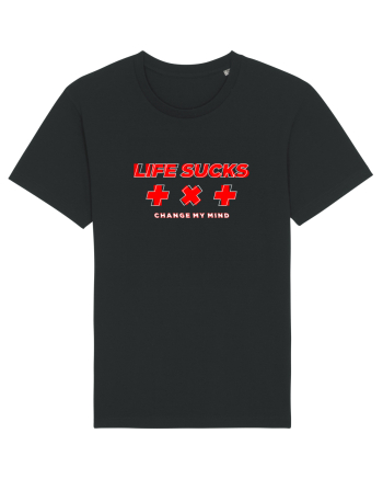 Life s*cks Tricou mânecă scurtă Unisex Rocker