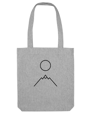 Circle Sun - black mountain Heather Grey