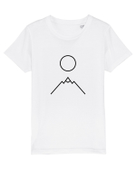 Circle Sun - black mountain Tricou mânecă scurtă  Copii Mini Creator