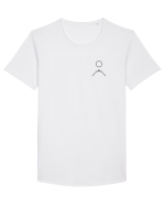 Circle Sun - black mountain (chest) Tricou mânecă scurtă guler larg Bărbat Skater