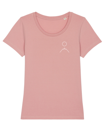 Circle Sun - white mountain (chest) Canyon Pink