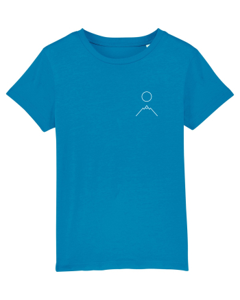 Circle Sun - white mountain (chest) Azur