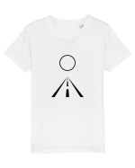 Circle Sun - black road Tricou mânecă scurtă  Copii Mini Creator