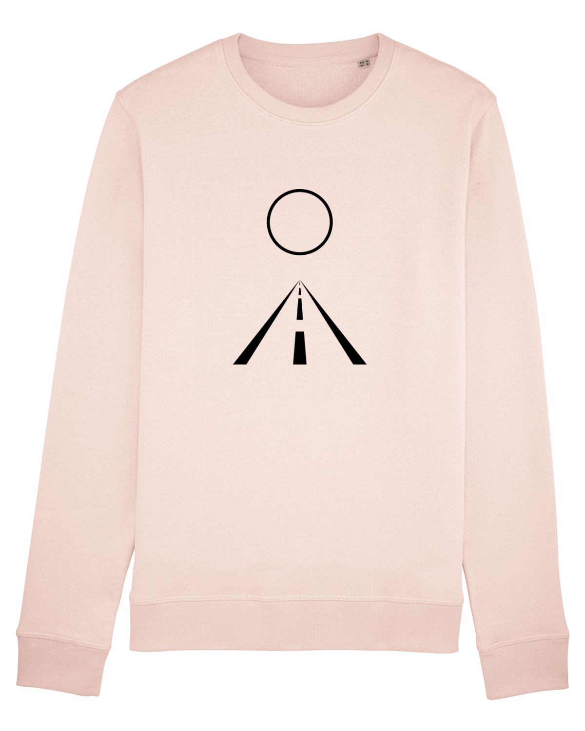 Bluză mânecă lungă Unisex Rise Candy Pink