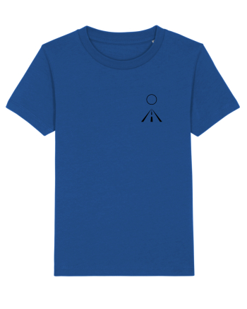 Circle Sun - black road (chest) Majorelle Blue