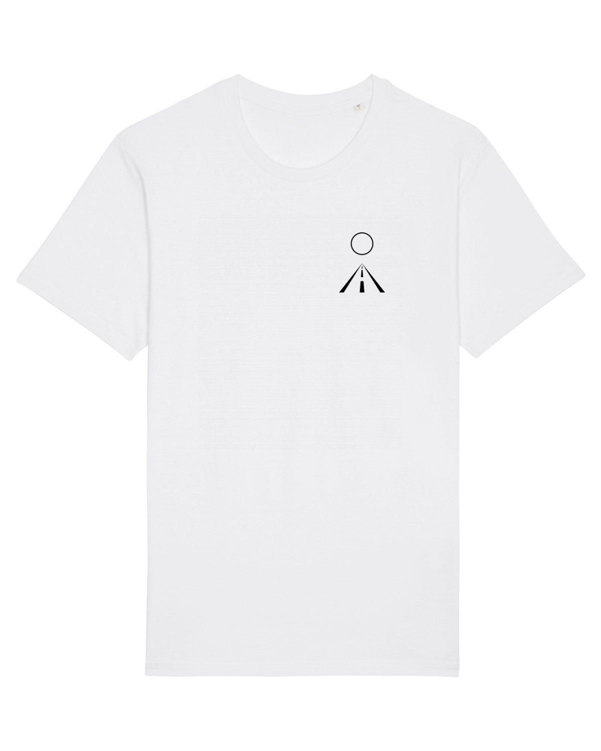 Tricou mânecă scurtă Unisex Rocker White